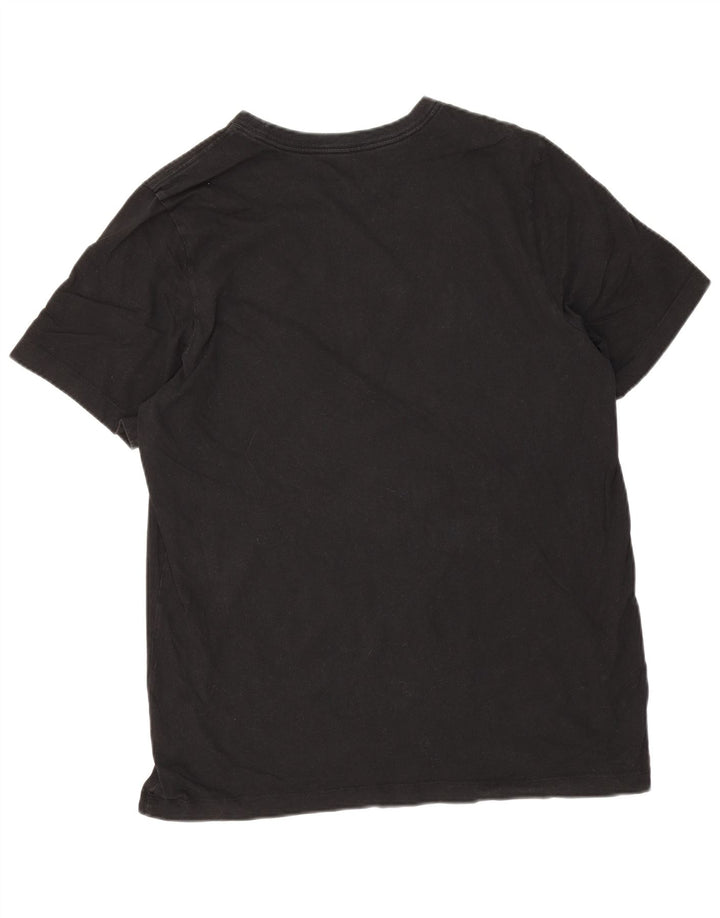T-shirt grafica da uomo Nike Top grande in cotone nero