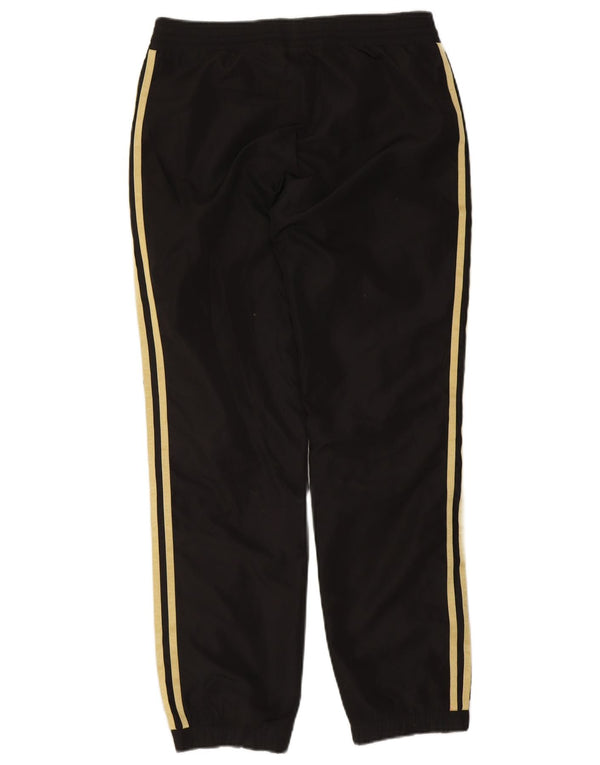 Pantaloni da tuta con grafica Adidas da donna Joggers UK 8/10 Small Nero