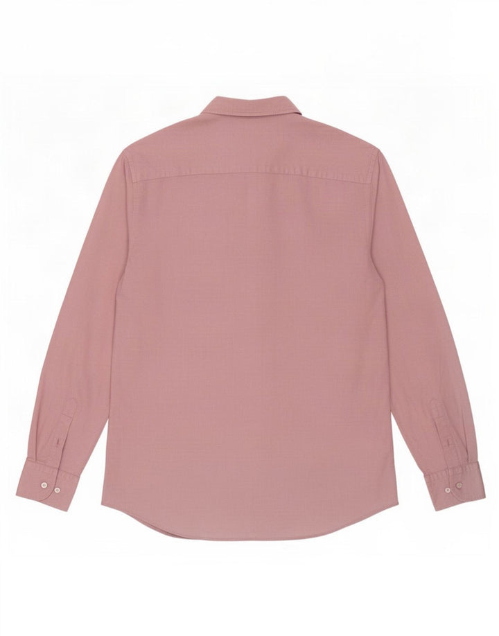 Camicia da uomo Massimo Dutti XL in cotone rosa