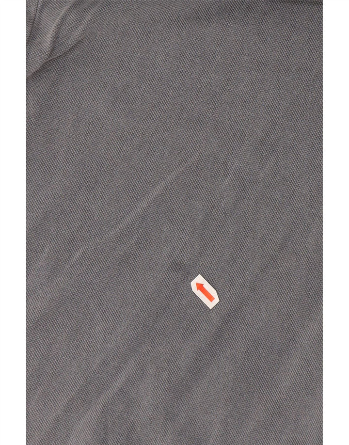 CALVIN KLEIN JEANS Polo Uomo Large Grigio Cotone