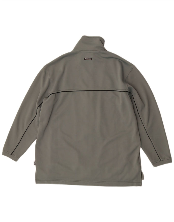 Giacca da tuta da donna Asics UK 18 XL Poliammide grigia