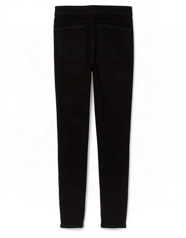 Jeans skinny da donna Topshop W30 L26 cotone nero