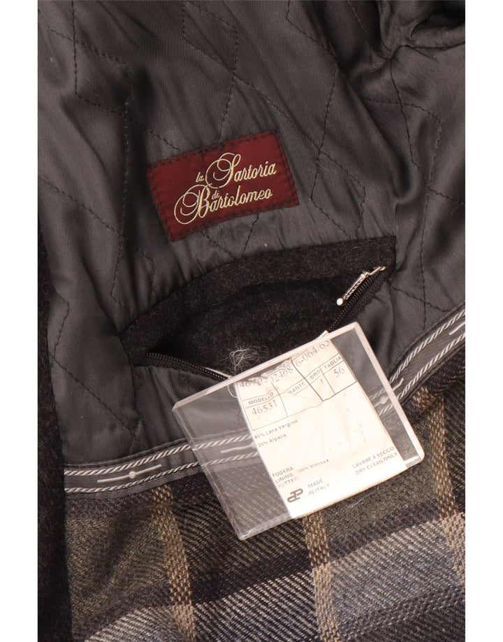 Cappotto da uomo Moessmer IT 56 3XL Lana grigia