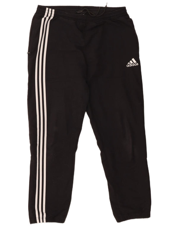 Pantaloni da tuta da uomo Adidas Joggers UK 40/42 Medium Nero Poliestere