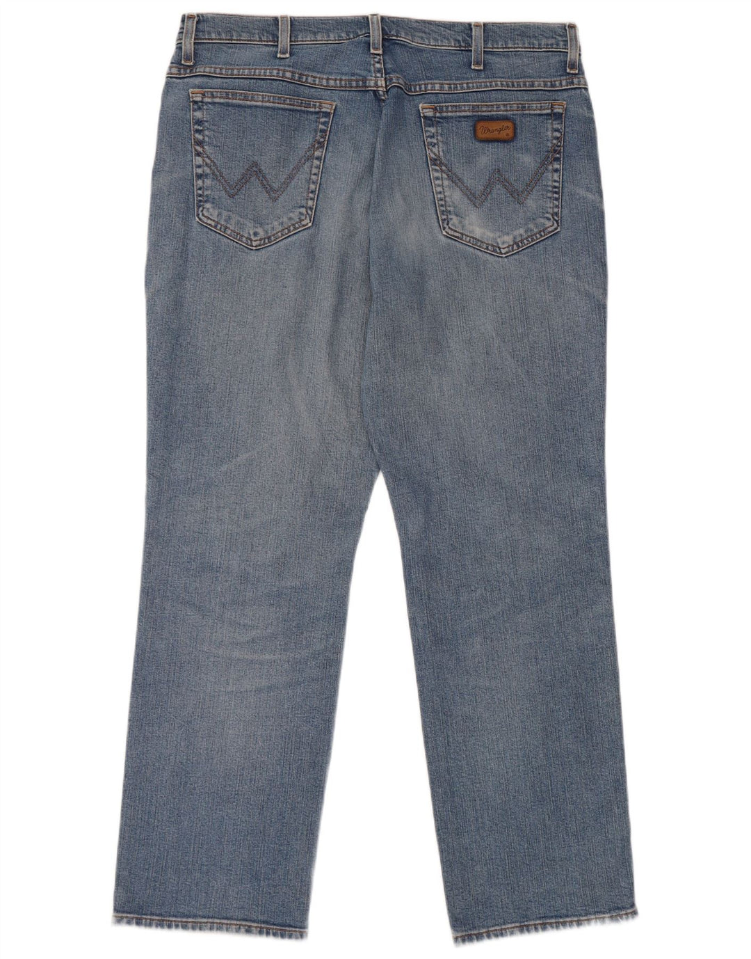WRANGLER Jeans dritti elasticizzati Texas da uomo W36 L30 cotone blu