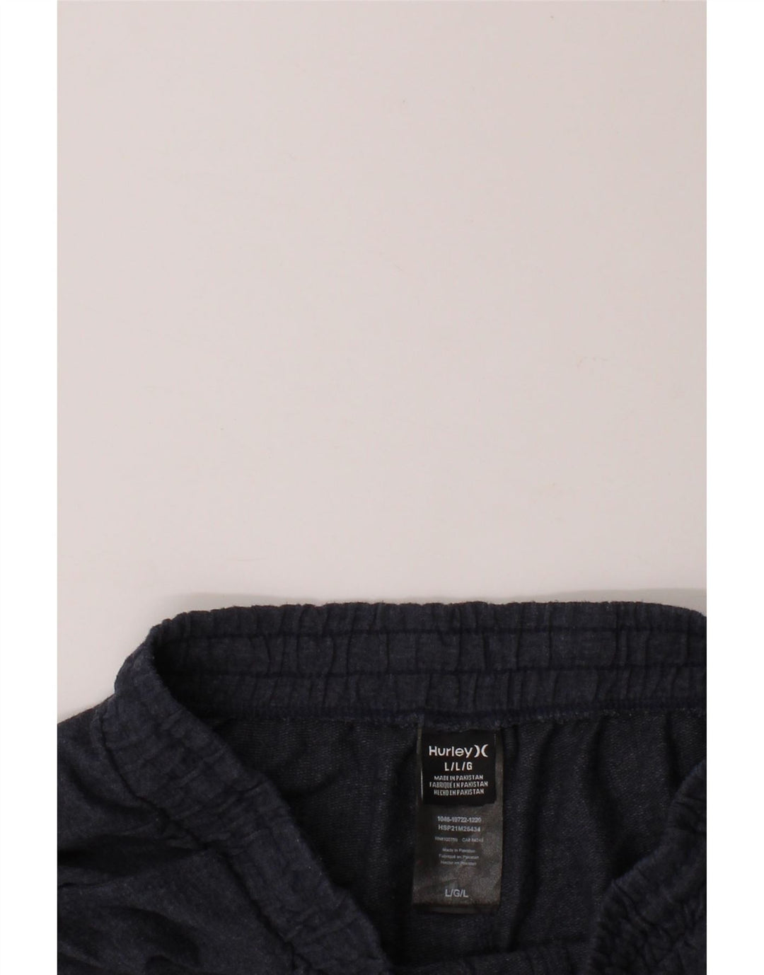 HURLEY Mens Sport Shorts Large  Navy Blue Cotton Vintage Hurley and Second-Hand Hurley from Messina Hembry 