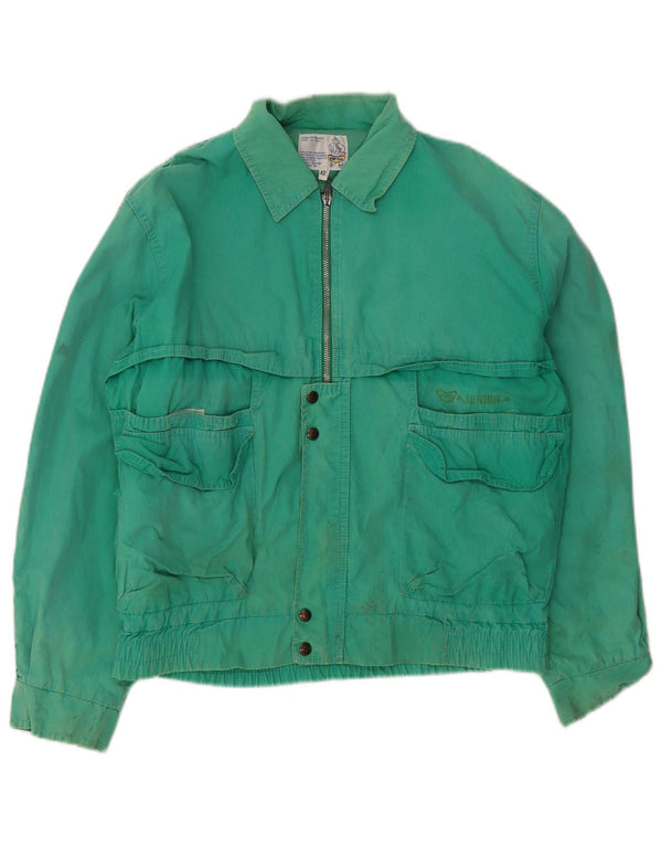 Giubbotto bomber uomo POP 84 IT 42 XL Cotone verde