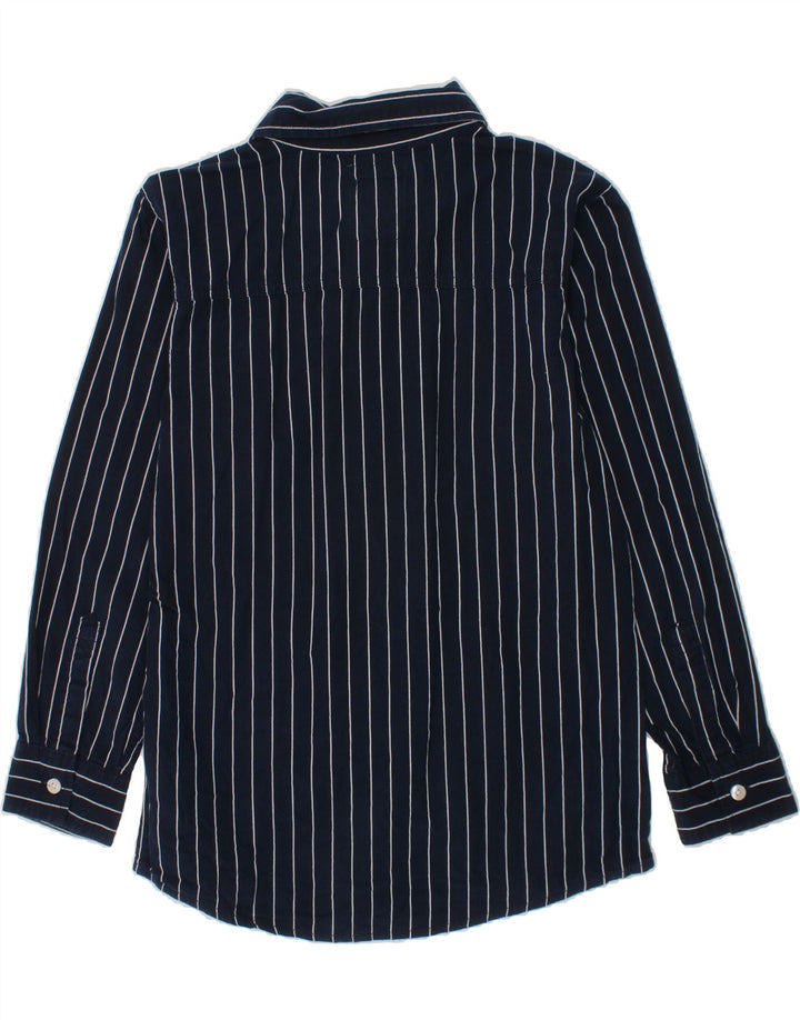 LEVI'S Boys Shirt 8-9 Years Small  Navy Blue Striped Cotton Vintage Levi's and Second-Hand Levi's from Messina Hembry 