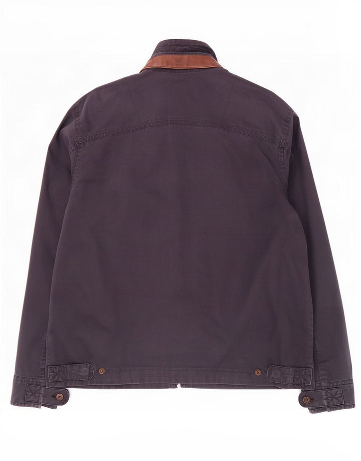Giacca bomber da uomo Timberland UK 40 grande cotone blu navy