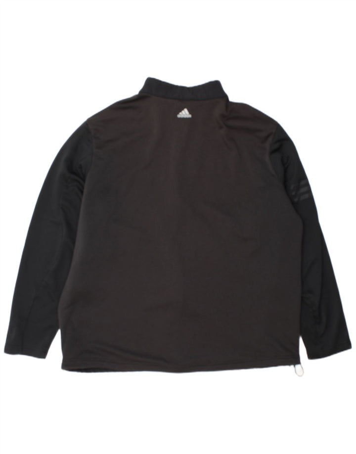 Giacca superiore della tuta da uomo Adidas Climawarm XL poliestere nero