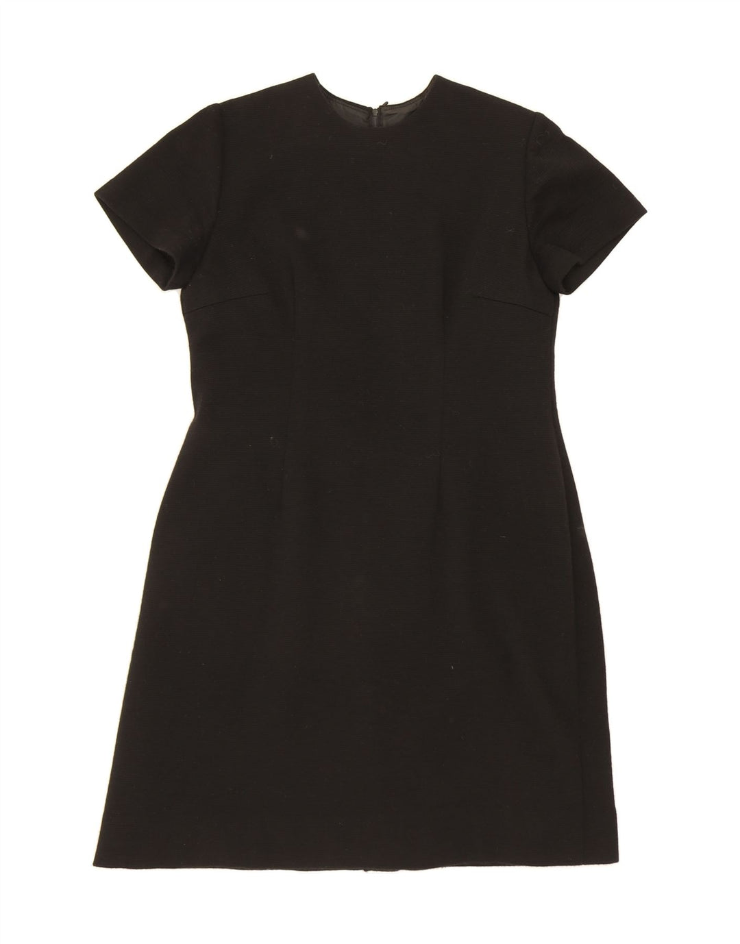 VINTAGE Womens Basic Dress UK 12 Medium Black Vintage Vintage and Second-Hand Vintage from Messina Hembry 
