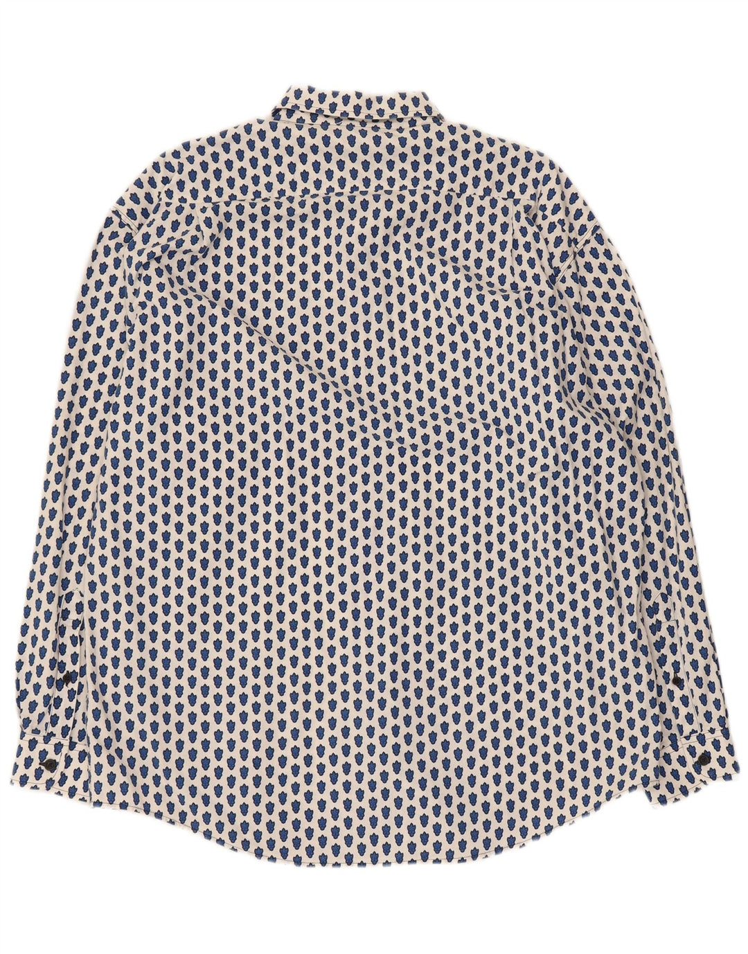 Camicia oversize da donna con motivo astratto Souleiado US 4 Small Bianca