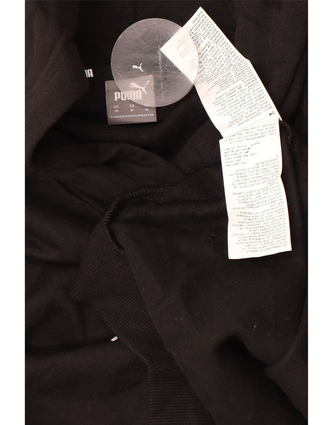 Felpa con cappuccio grafica da donna PUMA UK 14 cotone nero medio