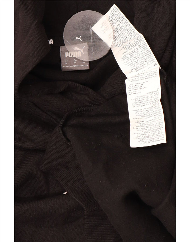 Felpa con cappuccio grafica da donna PUMA UK 14 cotone nero medio