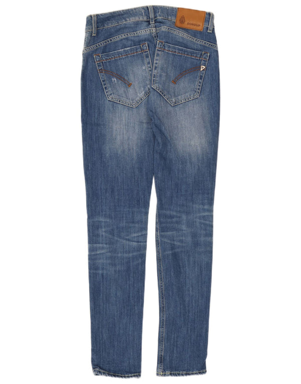 Jeans skinny da donna Dondup W28 L31 cotone blu