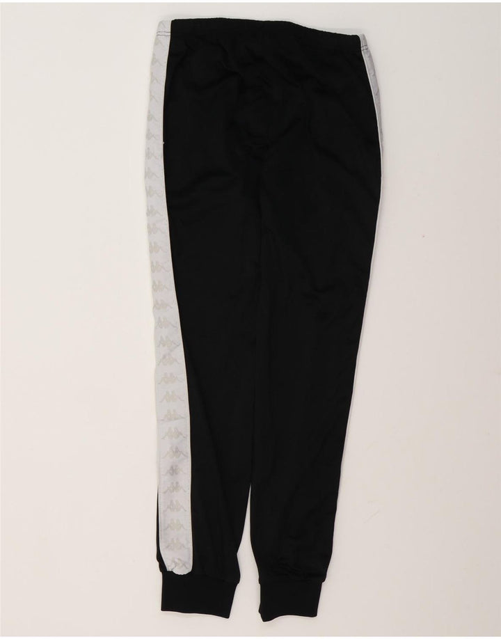 Pantaloni da tuta con grafica Kappa da uomo Joggers Small Black Colourblock