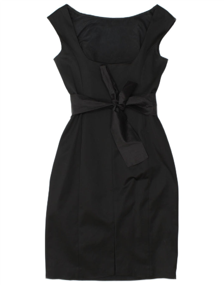 Abito tubino senza maniche da donna COAST UK 12 medio acetato nero