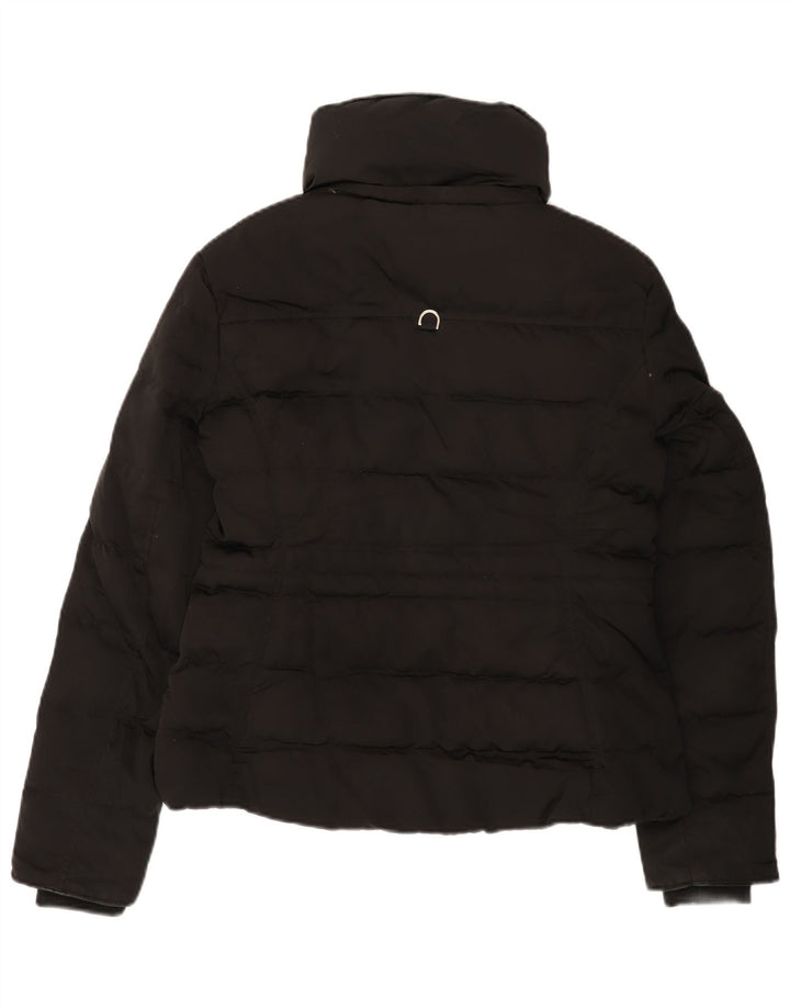 Giacca imbottita da donna ZARA UK 14 medio nero poliestere