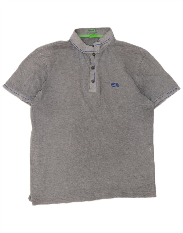 Polo slim fit da uomo Hugo Boss XL grigia