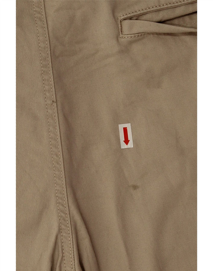 Pantaloncini chino da uomo Tommy Hilfiger W29 piccoli in cotone beige