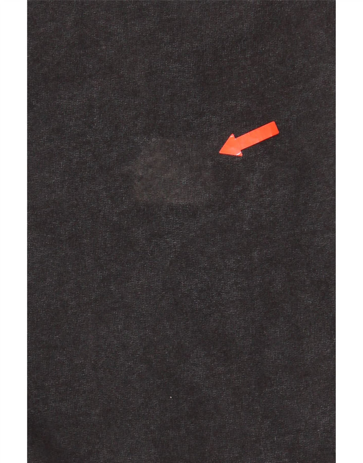 NIKE Mens Graphic Sweatshirt Jumper Medium Black Cotton Vintage Nike and Second-Hand Nike from Messina Hembry 