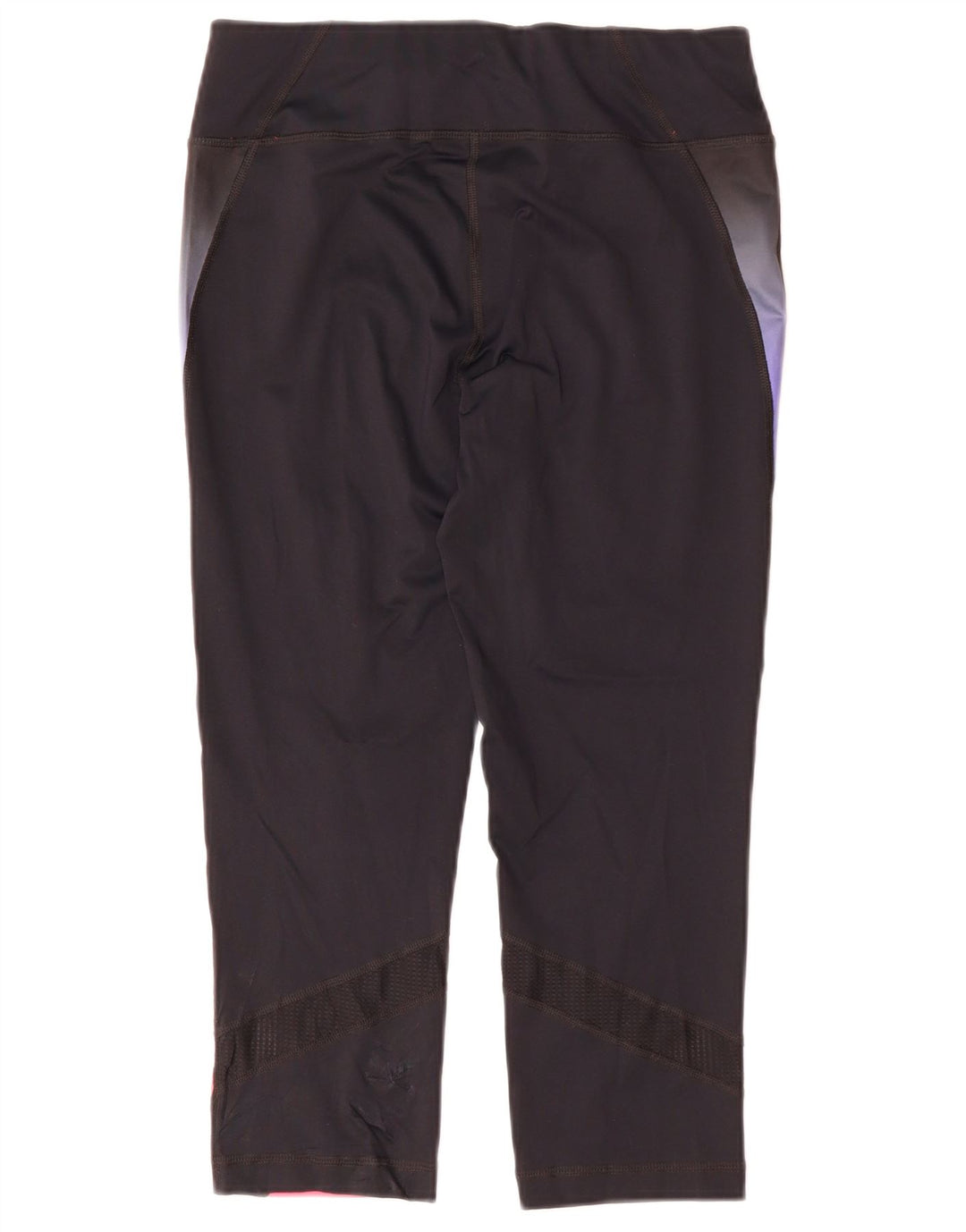 FILA Leggings Capri da donna UK 14 Medium Blu Navy Colorblock