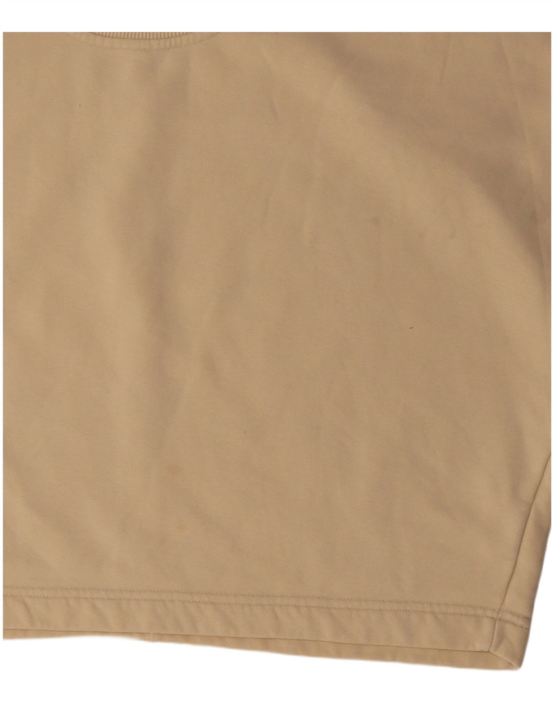 T-shirt corta oversize da donna Fila, taglia UK 14, cotone beige medio