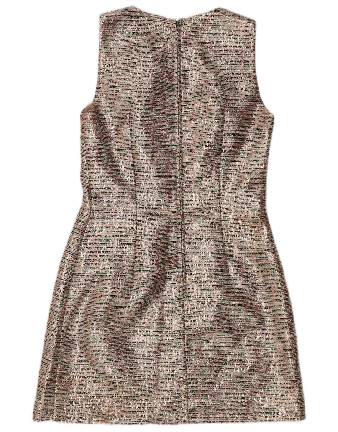 Abito tubino senza maniche da donna French Connection UK 10 piccolo multicolore