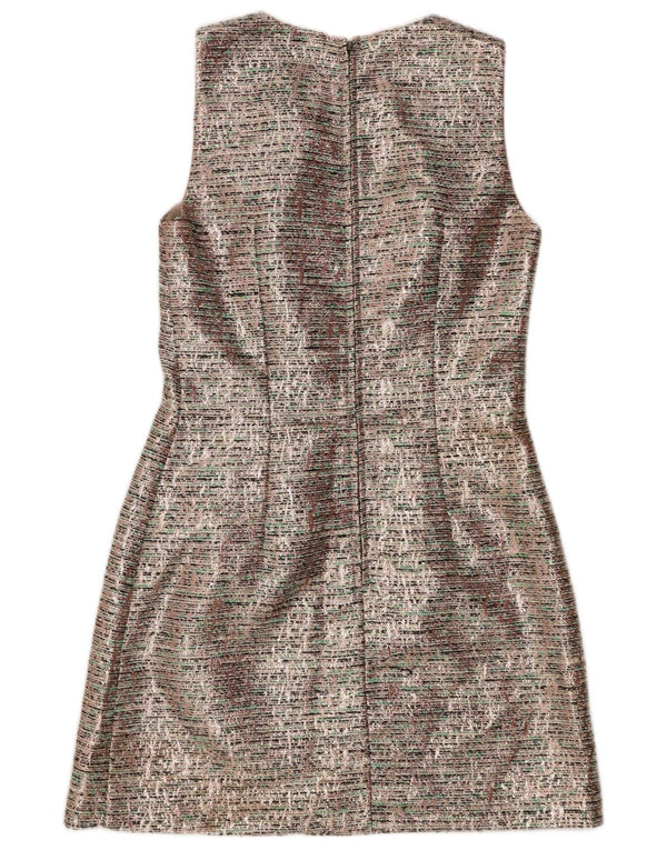 Abito tubino senza maniche da donna French Connection UK 10 piccolo multicolore