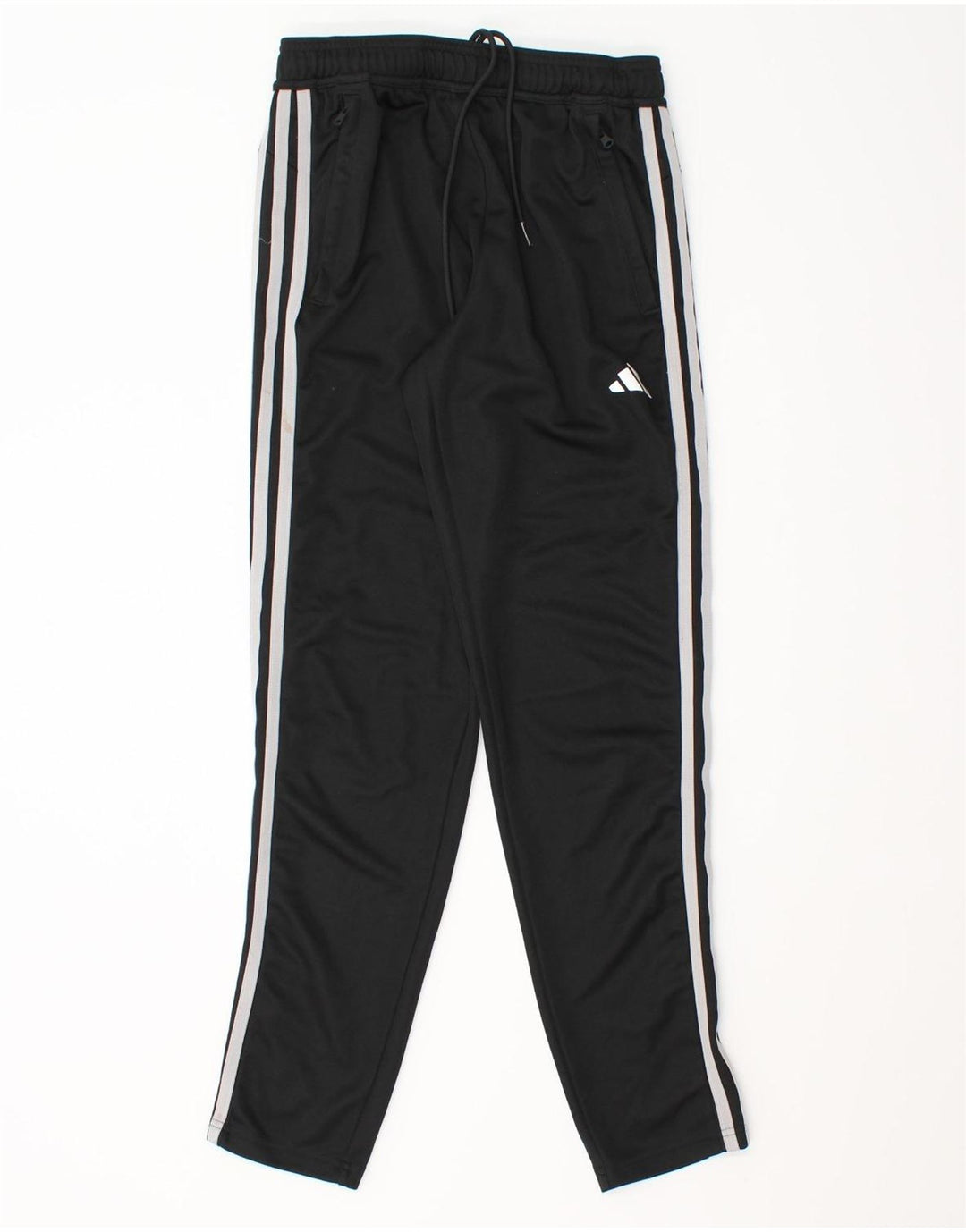 Pantaloni da tuta Adidas Aeroready da uomo piccoli in poliestere nero