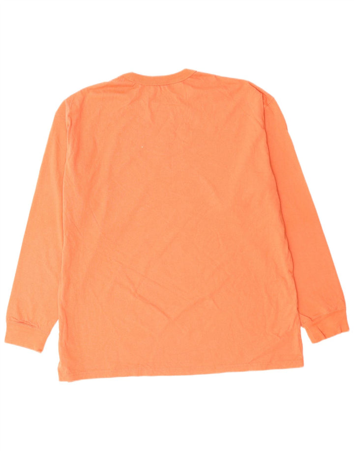 NIKE Top ampio da uomo a maniche lunghe XL in cotone rosa