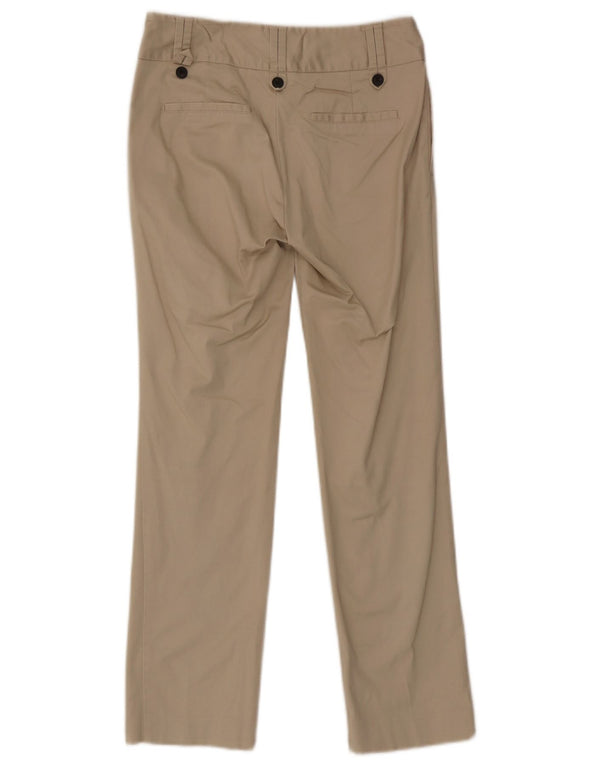 Pantaloni chino dritti da donna Zara EU 36 XS W26 L28 Beige