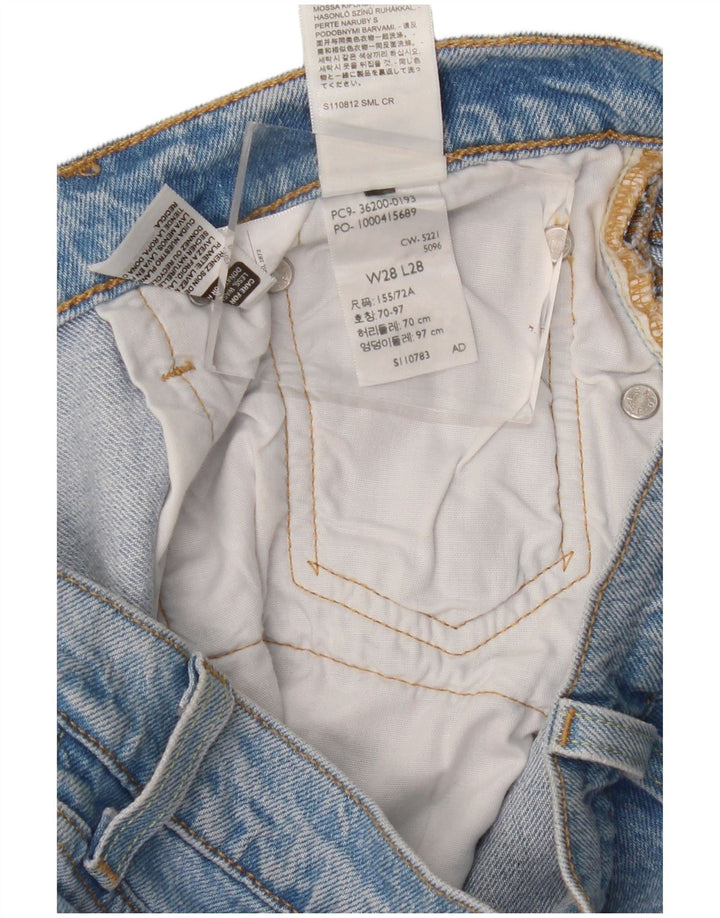 Jeans dritti 501 da donna Levi's W28 L28 cotone blu