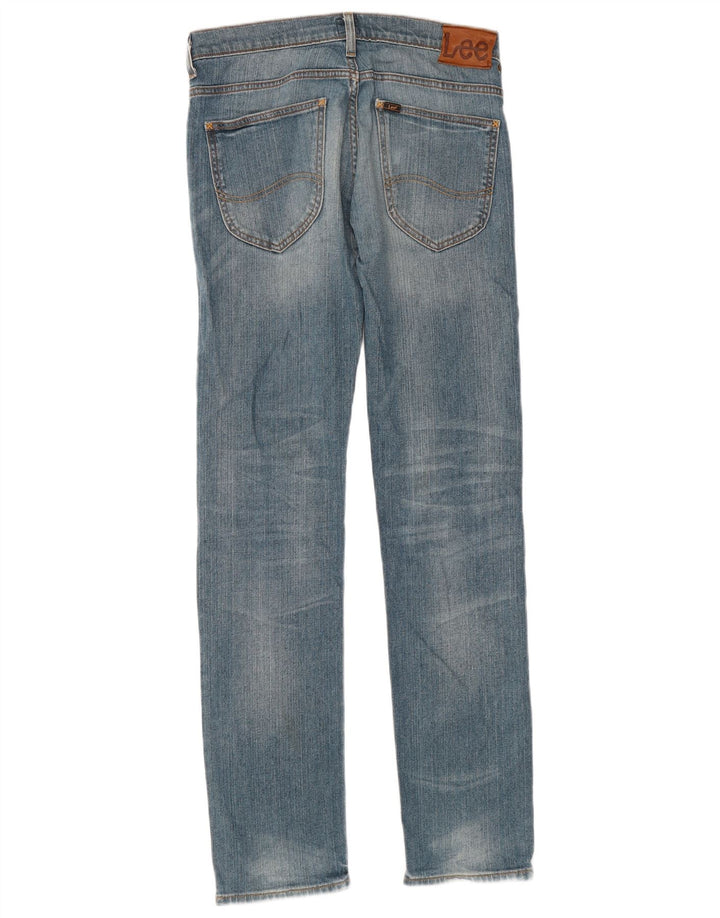 Jeans slim da donna Lee W31 L34 cotone blu