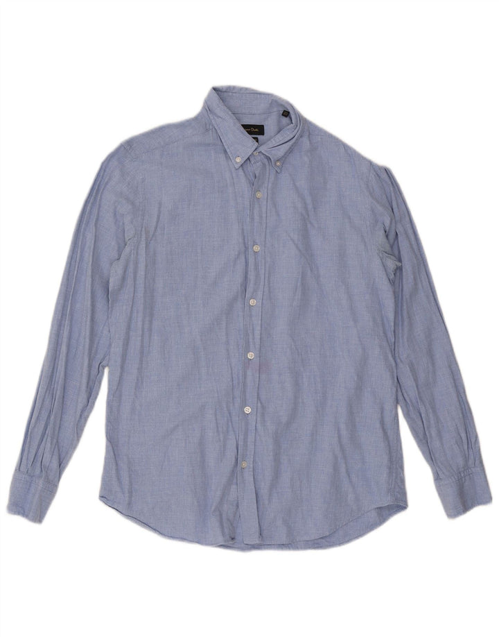 Camicia da uomo Massimo Dutti Blu medio