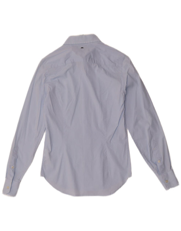 Camicia da uomo G-Star piccola in cotone blu