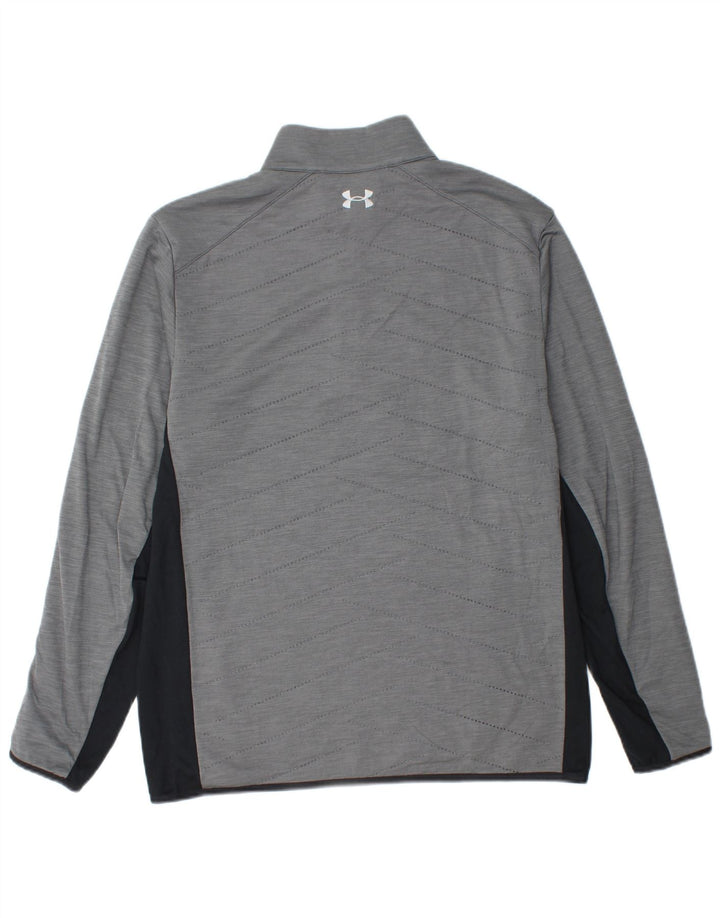 Maglia da ginnastica UNDER ARMOUR da uomo Cold Gear Pullover color grigio medio