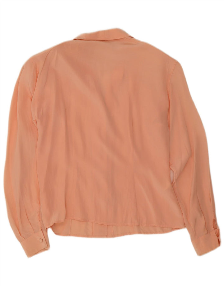 MOTIVI Camicia da donna Camicetta UK 12 Seta rosa medio