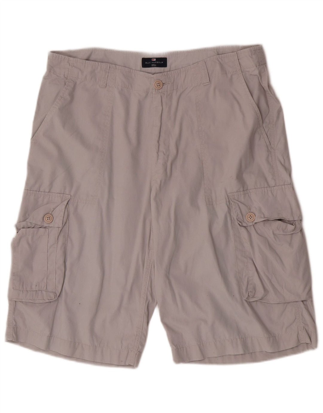 Pantaloncini cargo Marks & Spencer da uomo blu Harbour W36 grandi cotone grigio