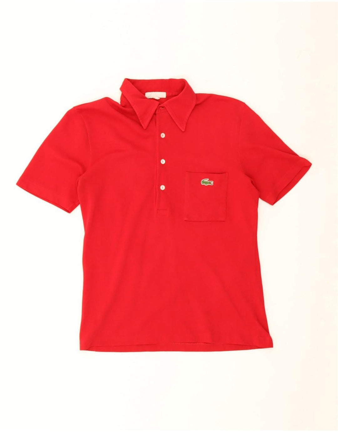 Polo Lacoste da uomo piccola rossa