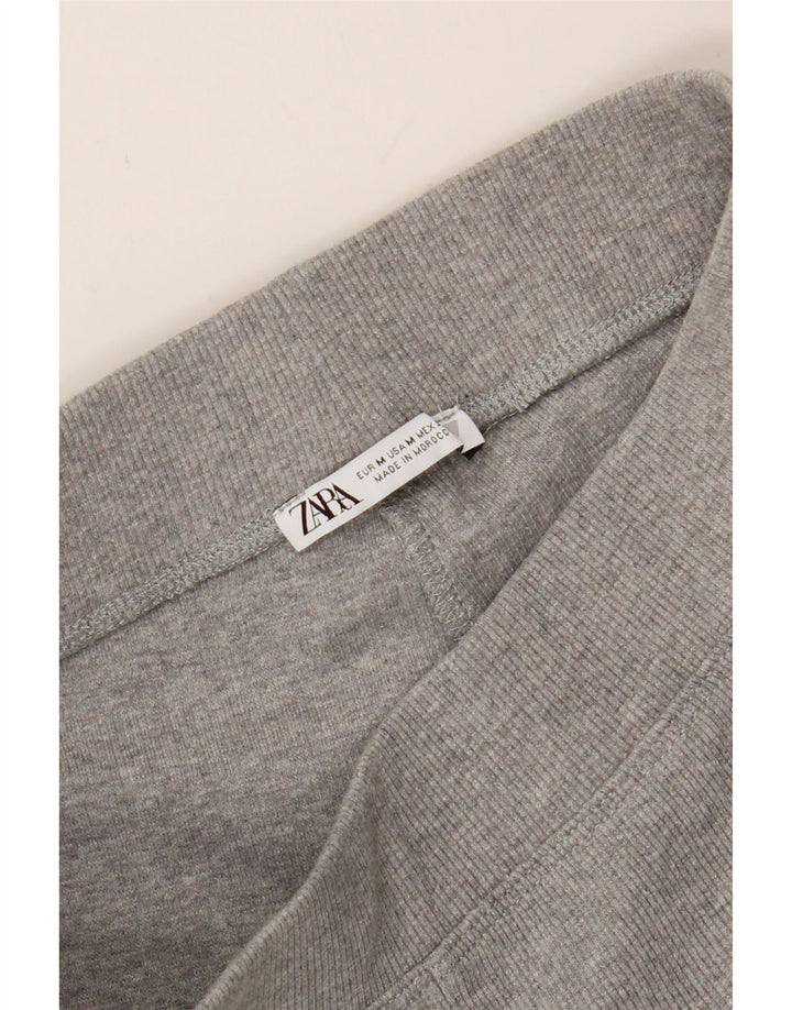 ZARA Womens Sport Shorts UK 12 Medium  Grey Vintage Zara and Second-Hand Zara from Messina Hembry 