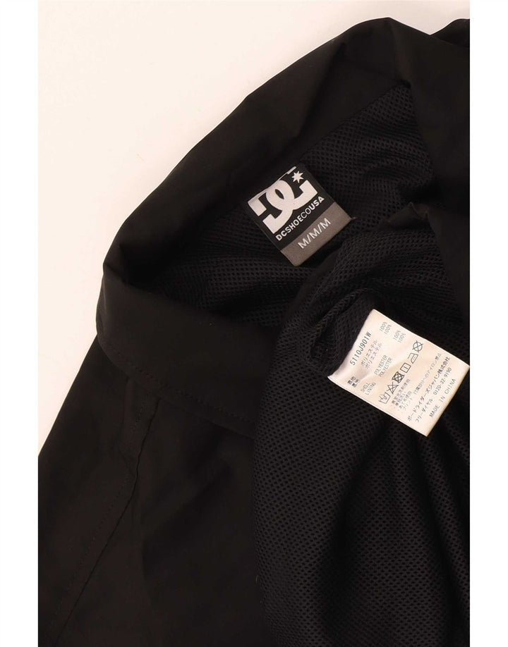 Giacca antipioggia grafica da uomo DC UK 38 poliestere nero medio