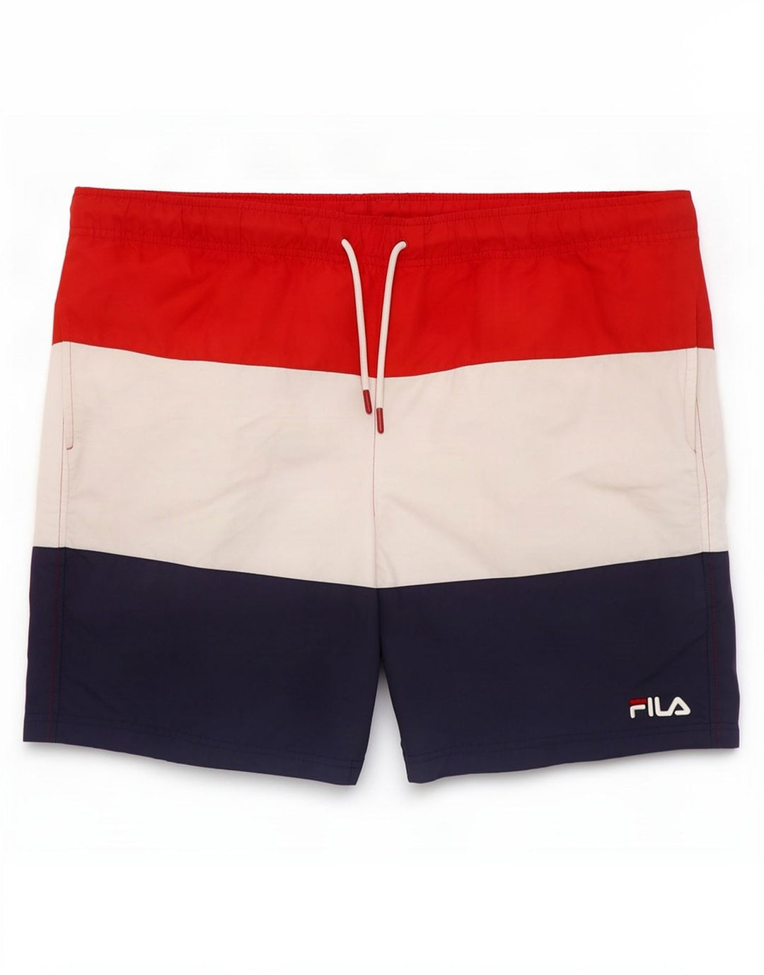 Pantaloncini da bagno da uomo Fila, poliestere color block medio multicolore