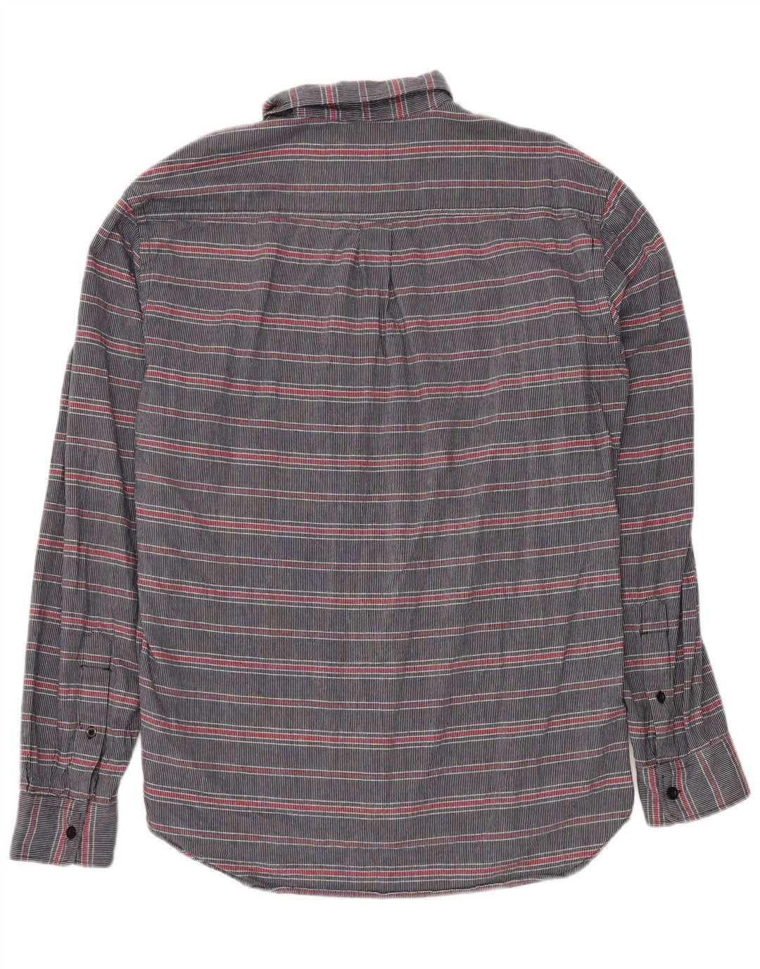 DOCKERS Camicia da uomo in cotone a righe medie blu navy