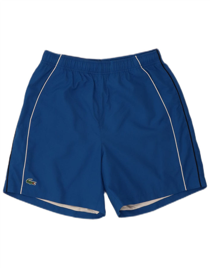 Pantaloncini sportivi da uomo Lacoste taglia 3 piccoli in poliestere blu