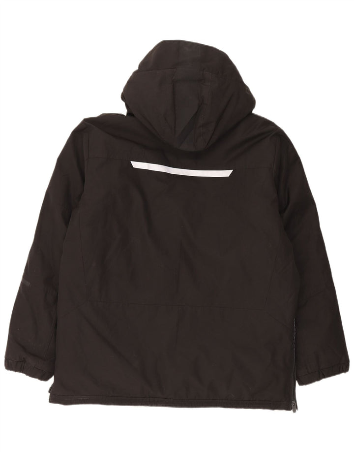Giacca da sci con cappuccio da uomo Marks & Spencer UK 40 Large Black Colourblock