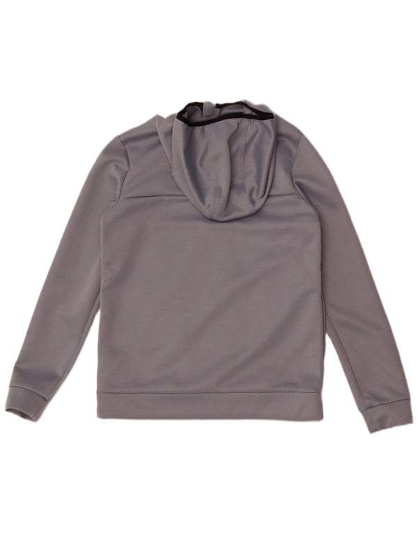 Maglione con cappuccio e zip per ragazzi The North Face 15-16 anni 2XL Colore grigio
