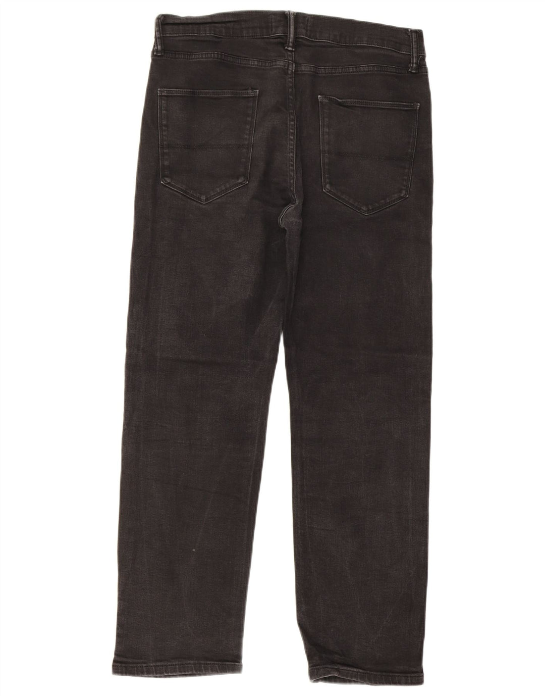 Jeans dritti da uomo Marks & Spencer W32 L29 cotone nero