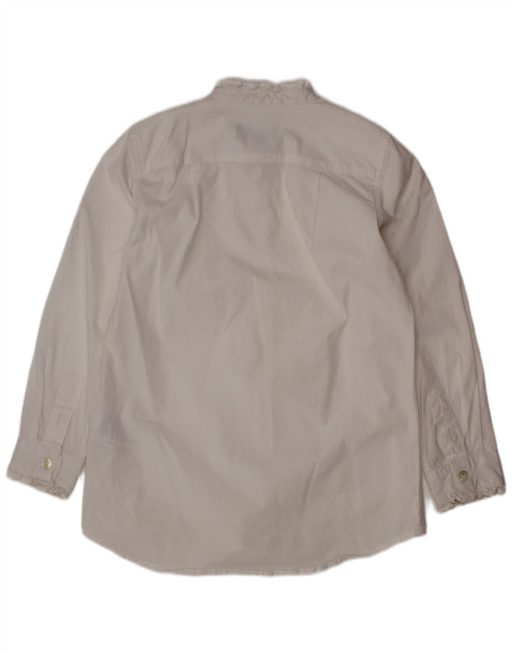 Camicia Gant Bambina 3-4 Anni Cotone Bianco
