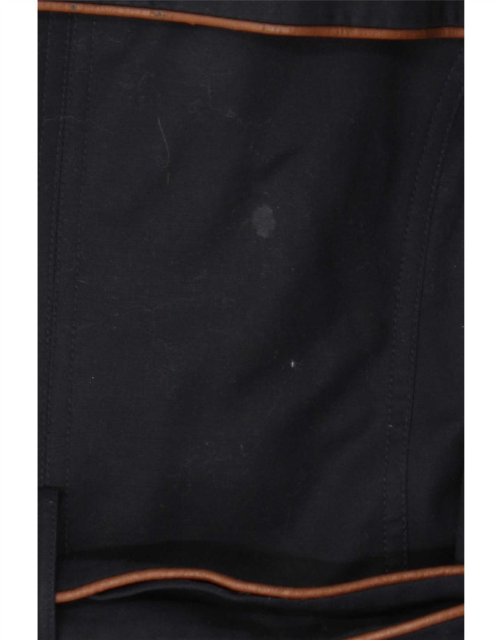 Trench da donna Hobbs UK 16 grande cotone blu navy
